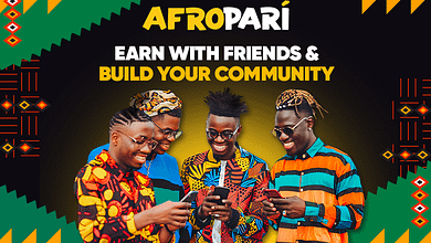 Invite your friends and get a bonus with the Afropari referral program!
